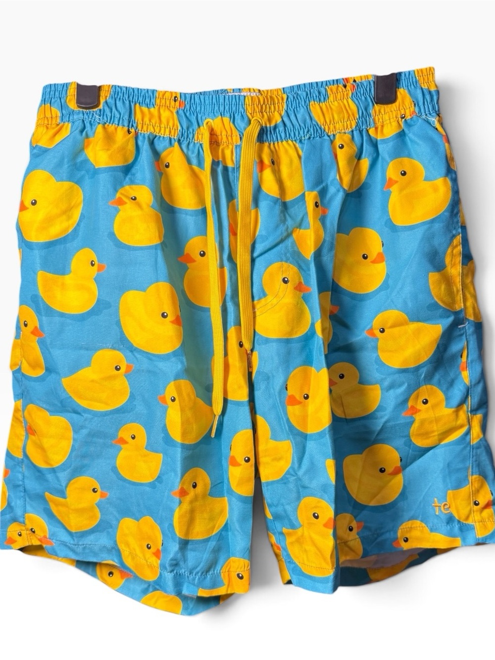 Tipsy Elves Rubber Ducky Swim Trunks Men’s Size Large NWT